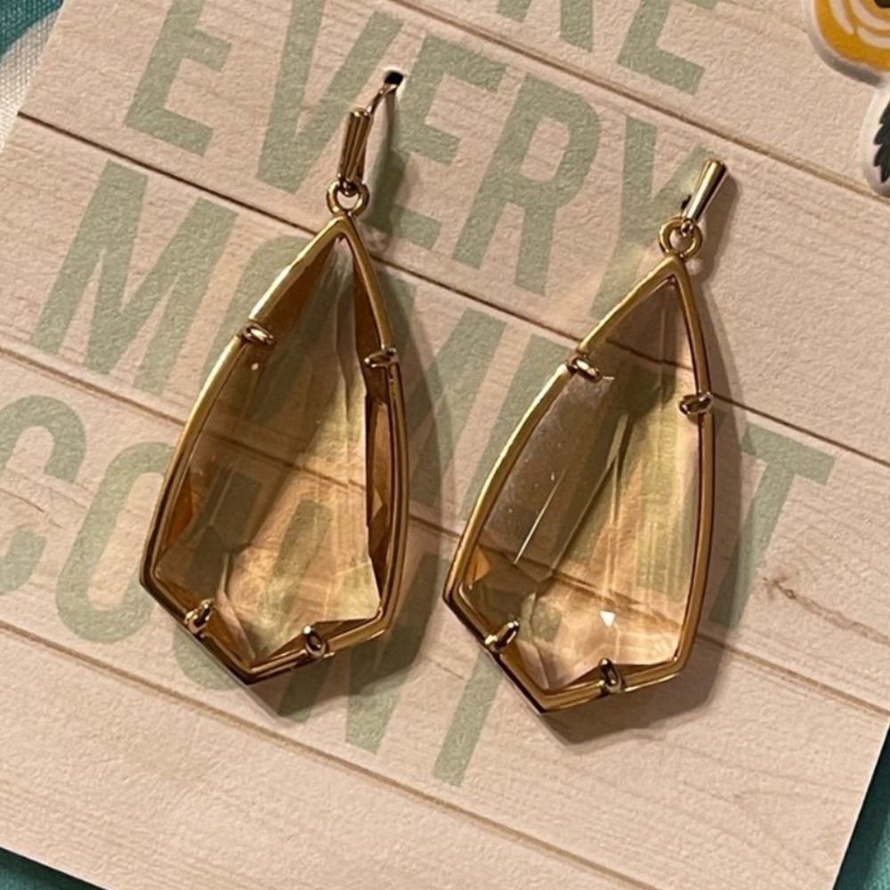 TRADED Kendra Scott Carla Drop Earrings - Picture 2 of 2